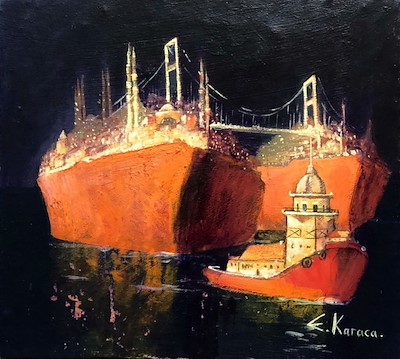 Elşən Qaracanın rəsmləri beynəlxalq hərraclarda